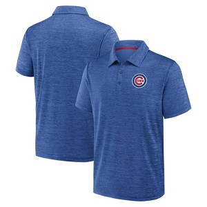 MLB Chicago Cubs Men's Heather Polo T-Shirt - 1 of 3