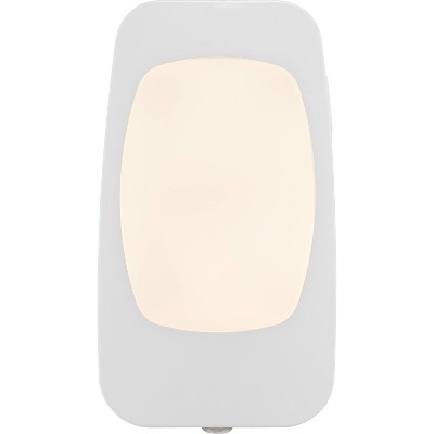 Compact White LED Power Failure Night Light with Rechargeable Battery