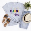 Simply Sage Market Women's Mardi Gras Stacked Short Sleeve Graphic Tee - 3 of 3