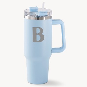 Personalization Mall Engraved Initial 40 oz Stainless Steel Tumbler - 1 of 1