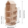 YIYIBYUS Rotating Bookshelf 360 Display Floor Standing Bookcase Storage Rack for Kids Children's Bookshelf - 3 of 4