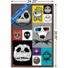 Trends International The Nightmare Before Christmas - Jack Grid Framed Wall Poster Prints - 3 of 4