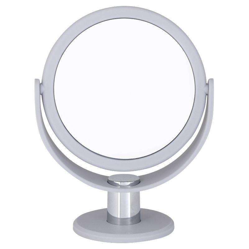 5" Vanity Rubberized 1X-10X Magnification Mirror - Home Details, 5 of 6