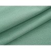 Kate Aurora Teen Decor Poly Cotton Coastal Aqua Colored Grommet Top Window Valance - image 4 of 4