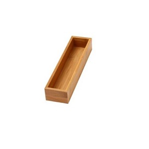 YBM HOME Bamboo Drawer Organizer Storage Box for Kitchen Drawer, Junk Drawer, Office, Bedroom, Children Room, Craft, Sewing, and Bathroom - 1 of 3