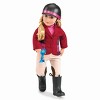 Our Generation Lily Anna with Horseback Riding Outfit & Book 18" Posable Doll - image 3 of 4