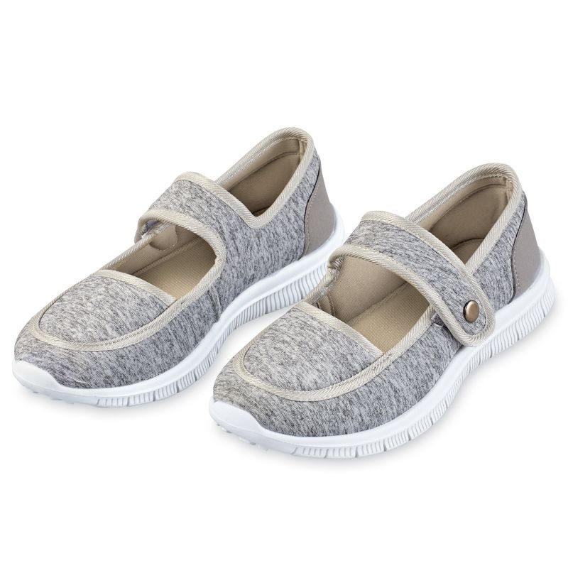 Collections Etc Soft Knit Light Weight Shoes, 1 of 6