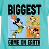 Girls' - Disney - Biggest Game On Earth Fitted Short Sleeve Graphic T-Shirt - 2 of 4