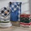 Park Designs Buffalo Check Dishtowel Set - Red & Cream - 2 of 3
