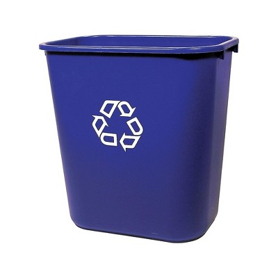 Brighton Plastic Recycling Container 7 Gal. Blue (22174/19207) CW56432