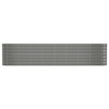 vidaXL Powder-Coated Steel Garden Raised Bed - Sturdy, Weather-Resistant Planter for Outdoor Use - Gray, Oval Shape, 130.7"x15.7"x26.8" - 3 of 4