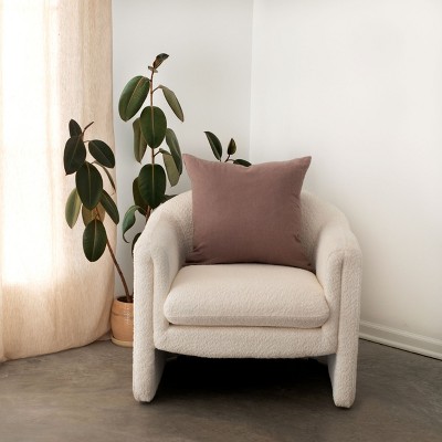 Clove 20" x 20" French Linen Throw Pillow Sham