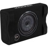 Kicker 48CVTDF102 CVTDF 10" Sub Down Firing enclosure w/ 400 Watt Amp Bundle - 2 of 4