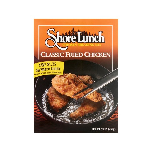 Louisiana Seasoned Crispy CHICKEN FRY Batter 9oz (Pack of 3)