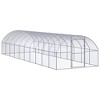 vidaXL Chicken Coop Silver Galvanized steel Large Tough Chicken Coop - 2 of 4