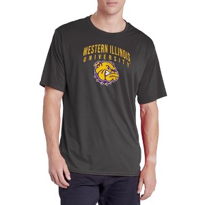 Men's Campus Lab Western Illinois University Men's Sport Active T-Shirt Primary Logo - 1 of 4