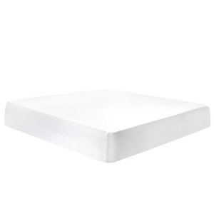 PiccoCasa 14" Silky Deep Pocket Breathable Soft Fitted Sheet - 1 of 4