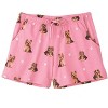 Collections Etc Dog Pajama Shorts with Pockets and Elasticized Waist - 4 of 4