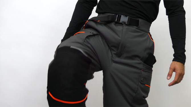 RefrigiWear PolarForce Water-Resistant Insulated Men's Pants, 2 of 8, play video