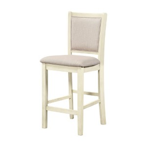 New Classic Furniture,Amy Counter Chair (Set of 2)-Bisque - 1 of 4