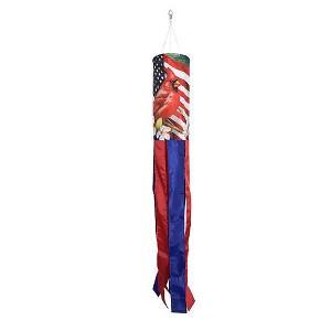 Briarwood Lane Spring American Cardinal Windsock Wind Twister 40x6 For Spring Wind Spinner - 1 of 2
