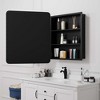 Lirago Bathroom Vanities Medicine Cabinet Mirror 30*24 Black - 3 of 4