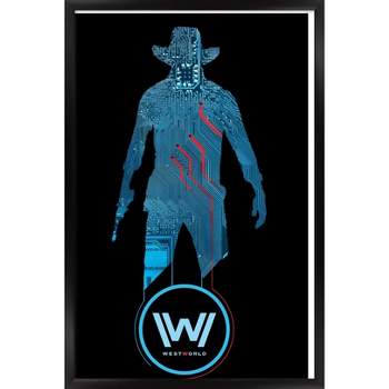 Trends International Westworld - Black Framed Wall Poster Prints