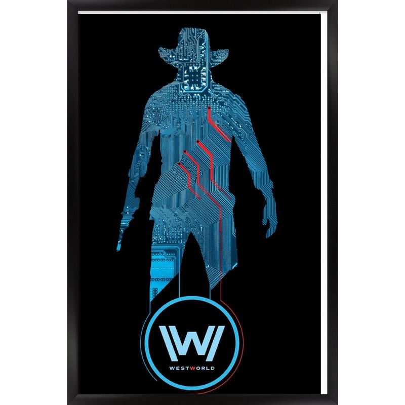 Trends International Westworld - Black Framed Wall Poster Prints, 1 of 7