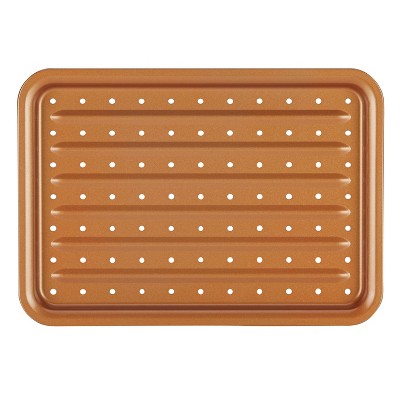 Copper Nonstick 4-Piece Toaster Oven Bakeware Set