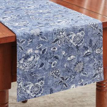 Park Designs Chinois Floral Table Runner 13" x 36"