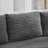 73.6" Corduroy Cloud Modular Sectional Sofa Bed with Double Chaise - 4 of 4