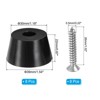 Unique Bargains Rubber Non Slip Shock Absorption Furniture Pads - 2 of 4