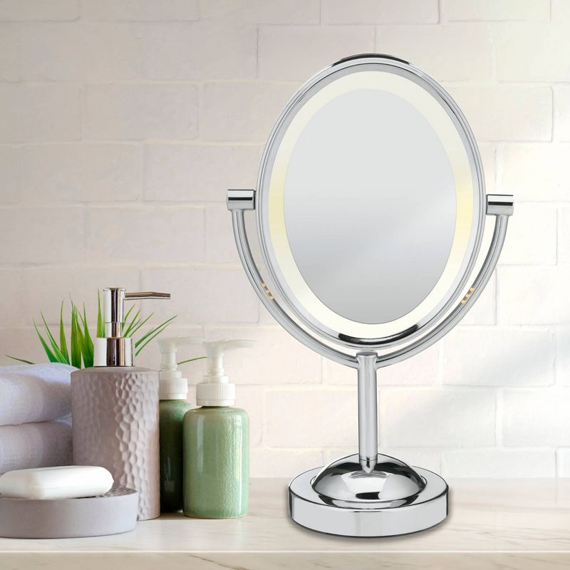 Conair Polished Chrome Mirror - 7x Magnification, 6 of 15
