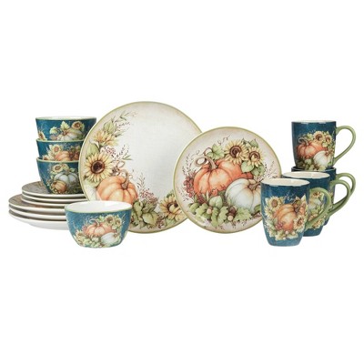 Certified International 16pc Autumn Breeze Dinnerware Set