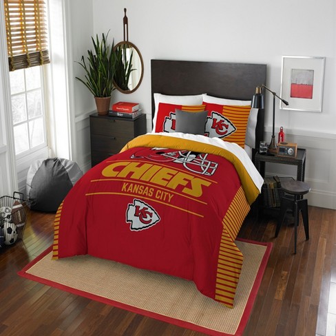 Nfl Kansas City Chiefs Northwest Draft Full Queen Comforter Set Target