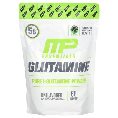 MusclePharm Essentials, Glutamine, Unflavored, 0.66 lb (300 g)