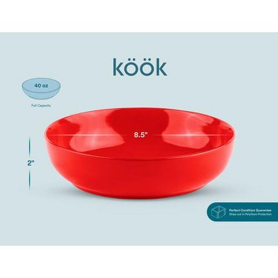 Kook Ceramic Pasta Bowls - Thumbnail 5