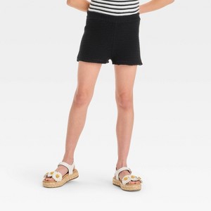 Girls' Sweater Shorts - Cat & Jack™ - 1 of 3