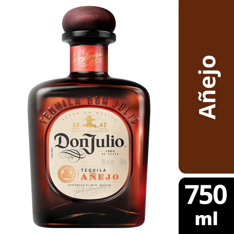Don Julio Anejo Tequila - 750ml Bottle, 1 of 9
