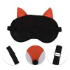 Unique Bargains Portable Cartoon Foxs Sleep Mask 1 Pc - 2 of 3