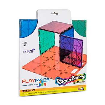 Magna-tiles 84pc + Storage Bin/playmat Bundle : Target