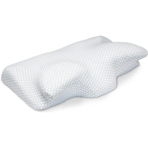 Cervical Memory Foam Contour Pillow For Neck And Shoulder - Temu