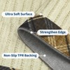 Area Rugs for Living Room, Border Plaid Rug Non Slip Soft Low Pile Farmhouse Solid Modern Neutral Rugs for Bedroom, Large Carpet - 4 of 4