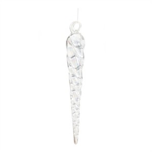 Glass Icicle Ornament (Set of 24) - 1 of 1