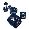 MasterPieces Officially Licensed NFL Denver Broncos - 6 Piece D6 Gaming Dice Set Ages 6 and Up - 3 of 3