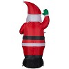 Gemmy Christmas Inflatable Santa, 6.5 ft Tall, Multi - 4 of 4