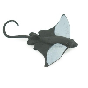 Bat Ray, California Bat Ray, Marine Fish, Educational, Realistic, Diorama, Models, Replica, Toys, Kids, Gift,   2 1/2  Inches.    CWG55 B197 - 1 of 4