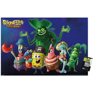 Trends International Nickelodeon The SpongeBob Movie: Search for SquarePants (2025) - Group Unframed Wall Poster Prints - 1 of 4