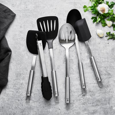 Henckels Cooking Tools 6-PC Kitchen Gadgets Sets with Spatula, Tongs, Cooking Spoon, 18/10 STAINLESS STEEL — фото 4