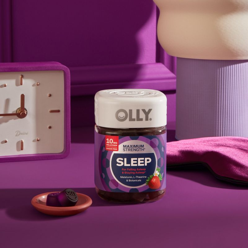 OLLY Maximum Sleep 10mg Gummies - Strawberry, 2 of 7